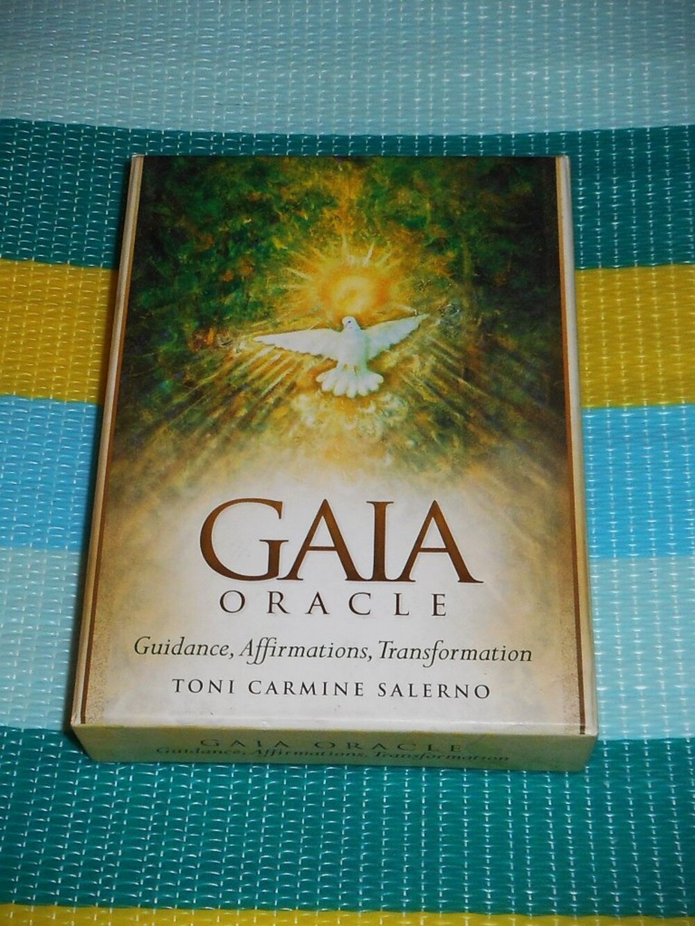 GAIA Oracle Affirmations Card Deck and Guidebook Box Set by Toni Carmine Salerno